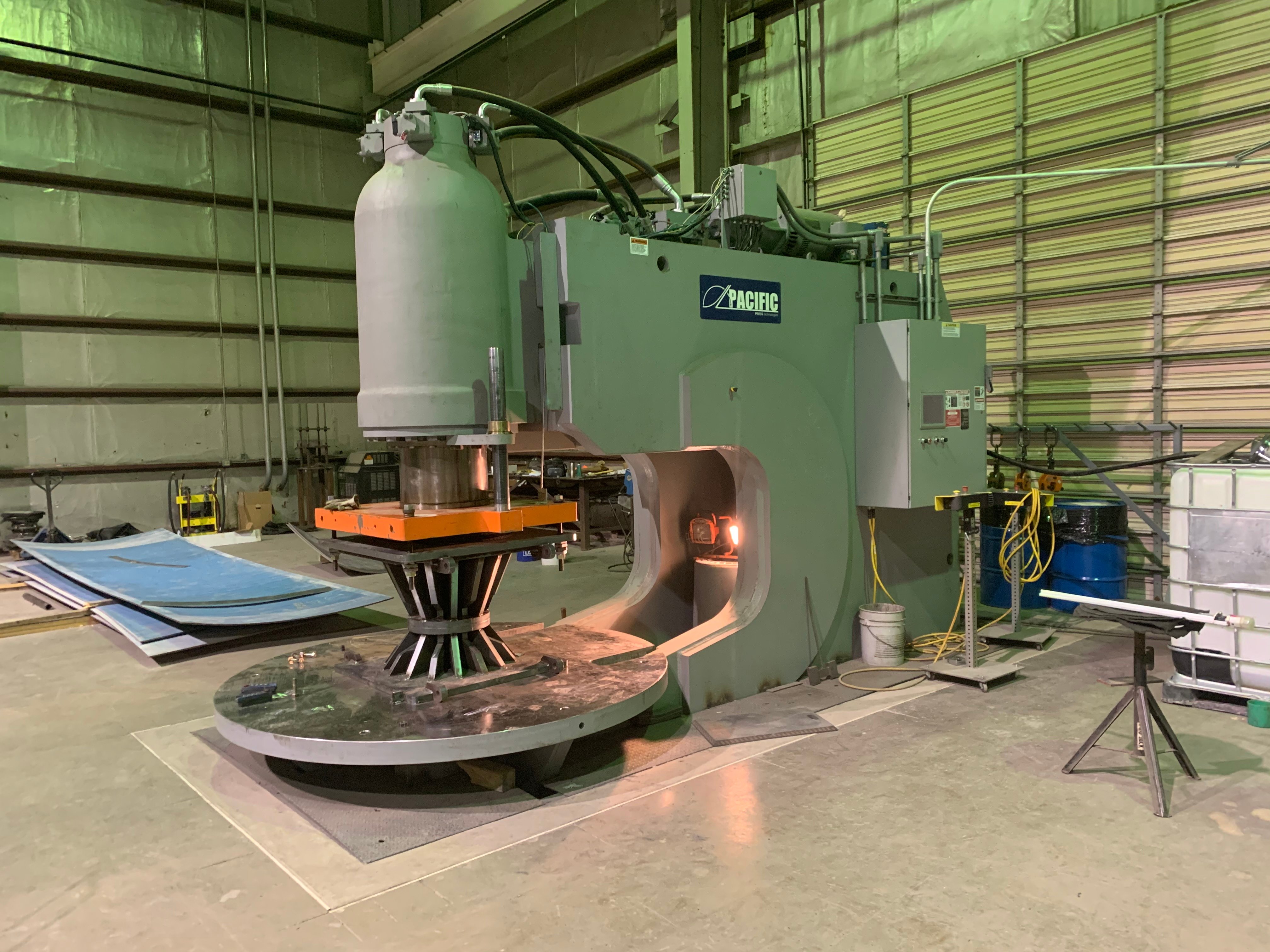 Pacific Press C-frame press