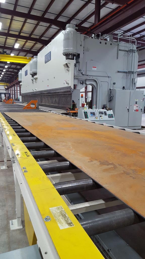 Material Bending for Pole Bending System